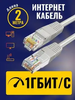 Интернет кабель 2 м WILD ALL 163508754 купить за 253 ₽ в интернет‑магазине Wildberries