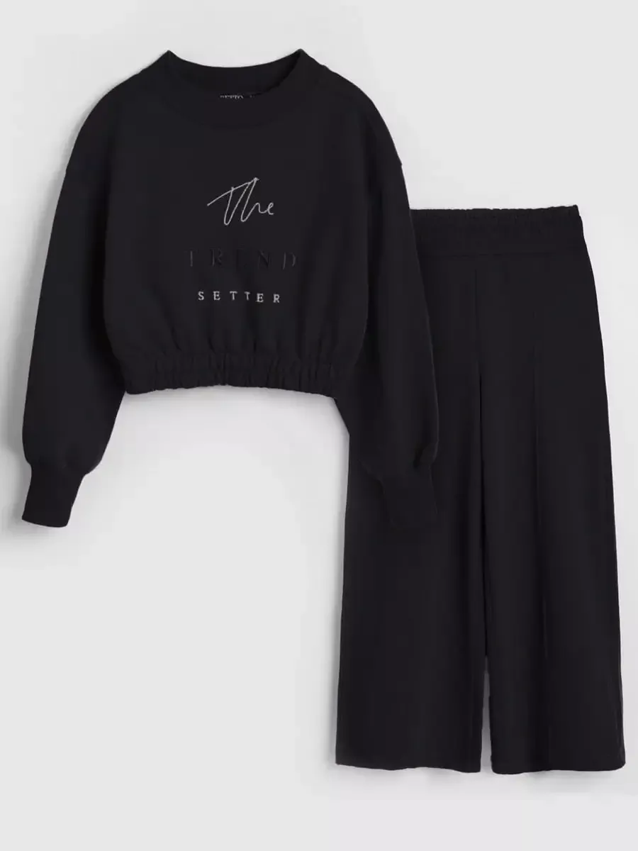 Свитшот + брюки, Black