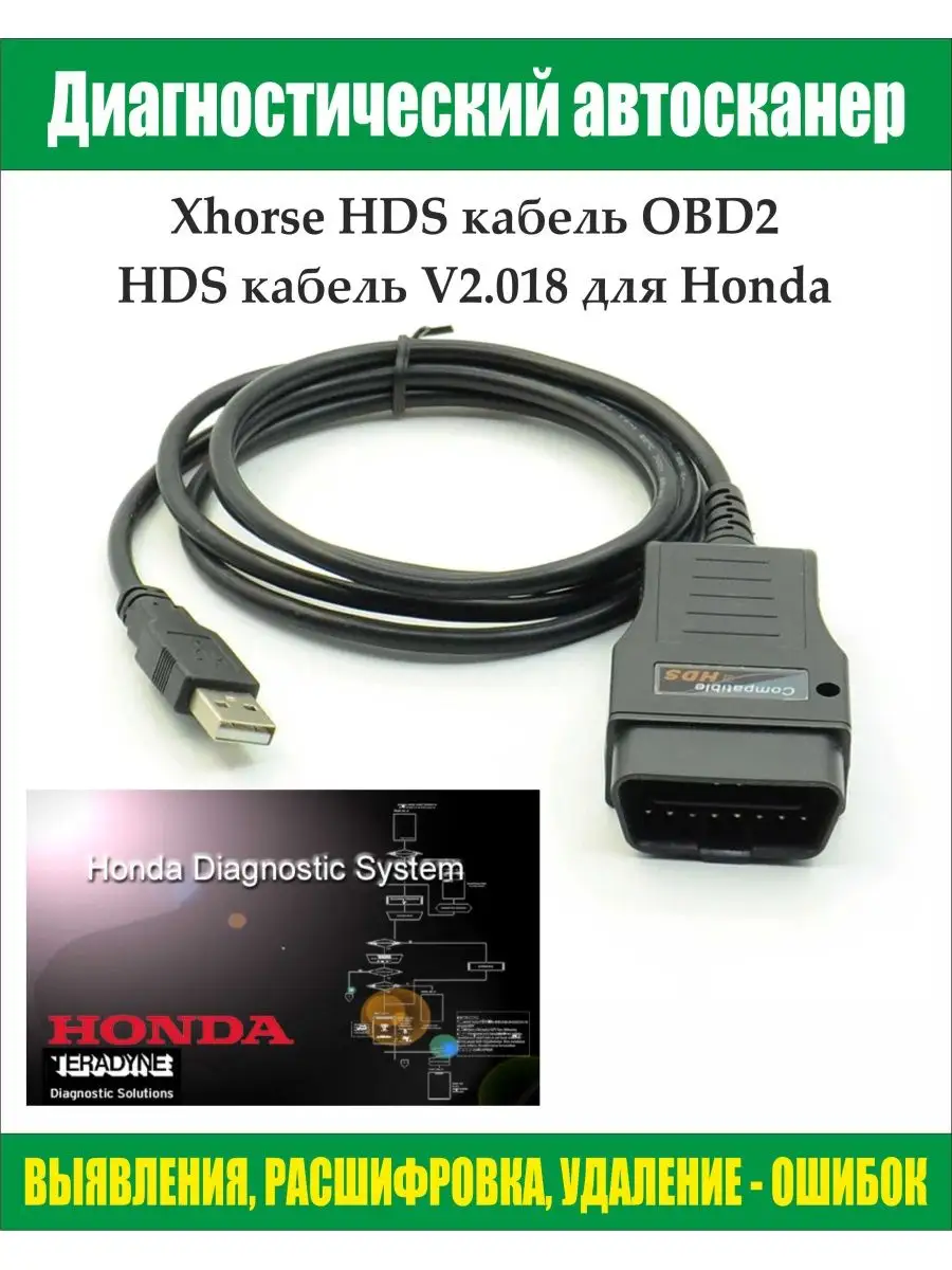Диагностический кабель USB-CAN (ISO 7638) для WABCO
