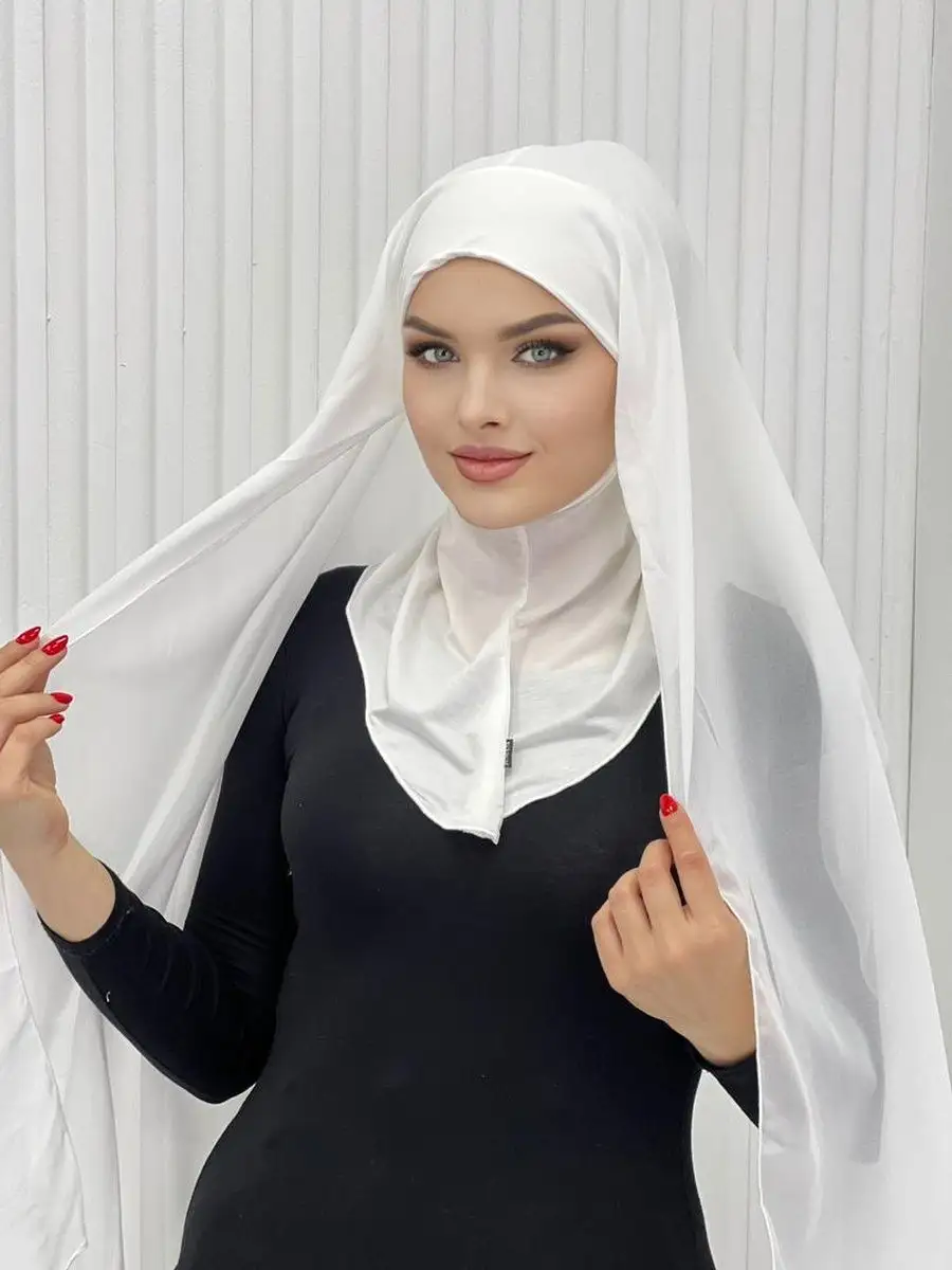 Хиджаб готовый шейла с подхиджабником IrMa Muslim 163527287 купить в  интернет-магазине Wildberries