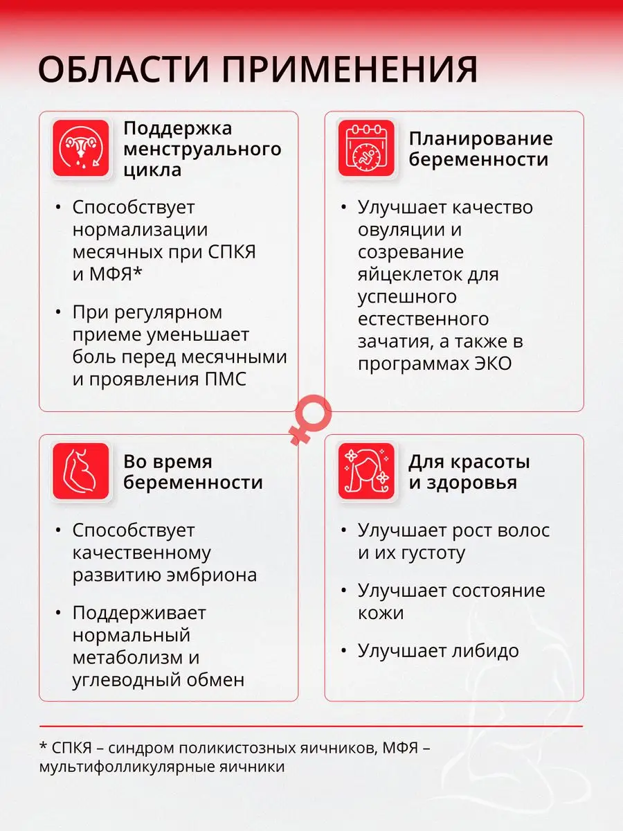 Гино инозитол 40:1 репродуктивное здоровье АКТИФЕРТ 163533777 купить в  интернет-магазине Wildberries