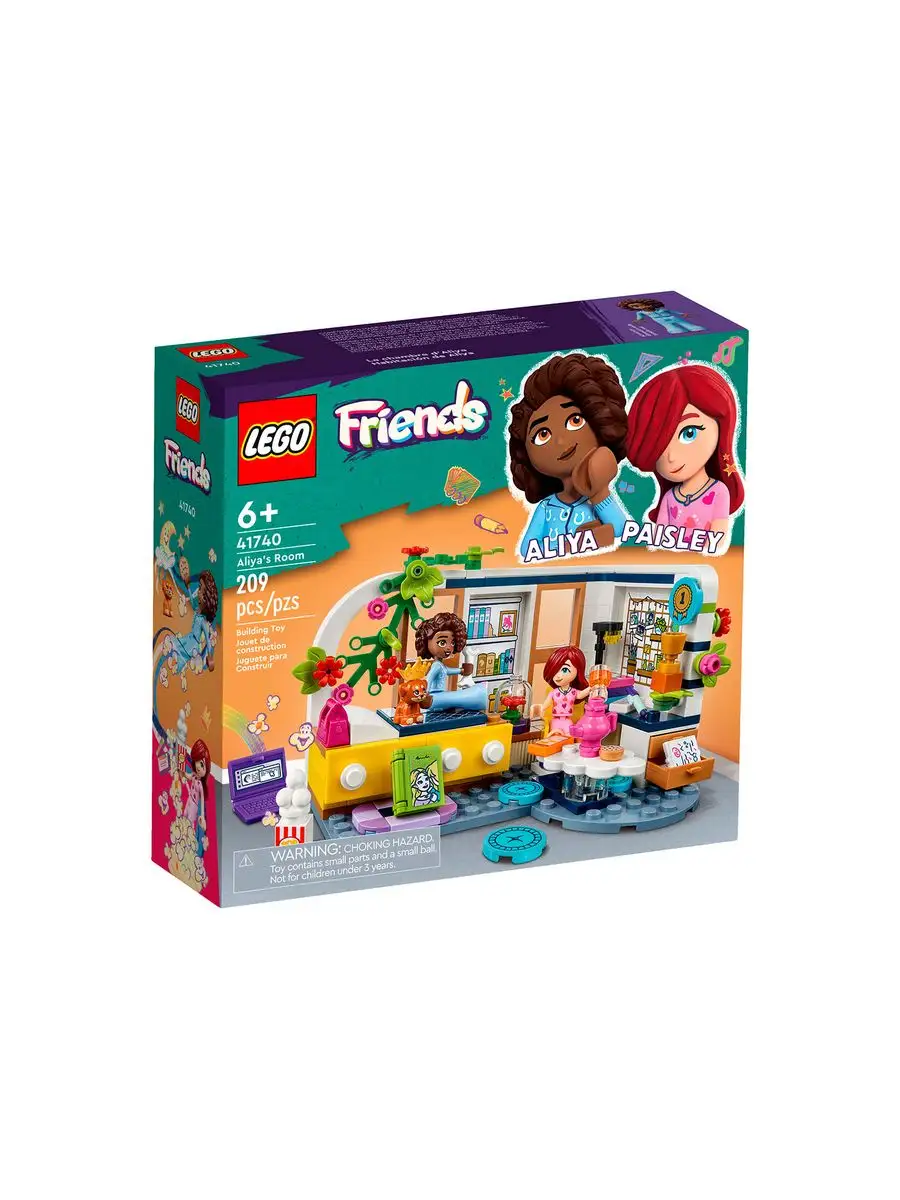 Конструктор Friends Комната Алии 41740 6+ LEGO 163534458 купить за 2 384 ₽  в интернет-магазине Wildberries