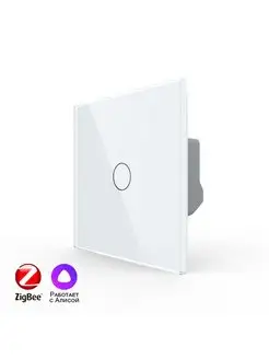 Умный сенсорный одноклавишный выключатель ZigBee (Wi-Fi) Livolo 163554846 купить за 3 122 ₽ в интернет-магазине Wildberries