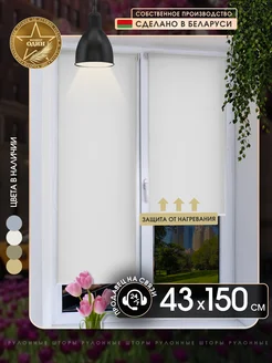Рулонные шторы 43 на 150 жалюзи на окна 40 45 NeoFusion 163570833 купить за 520 ₽ в интернет-магазине Wildberries