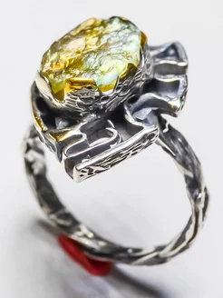 Серебряное кольцо с натуральным лабрадором NARIMAN JEWELLERY 163594095 купить за 2 450 ₽ в интернет‑магазине Wildberries