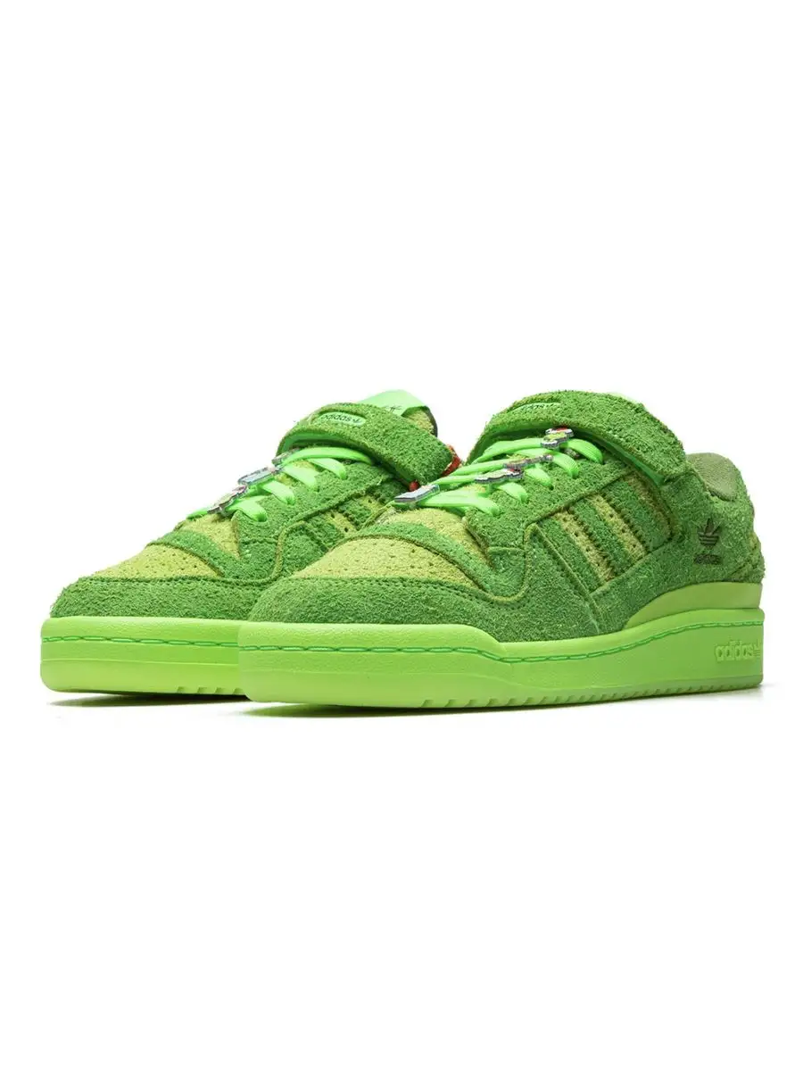 Кроссовки Adidas Forum Low Grinch Adidas 163595913 купить за 4 536 ₽ в  интернет-магазине Wildberries