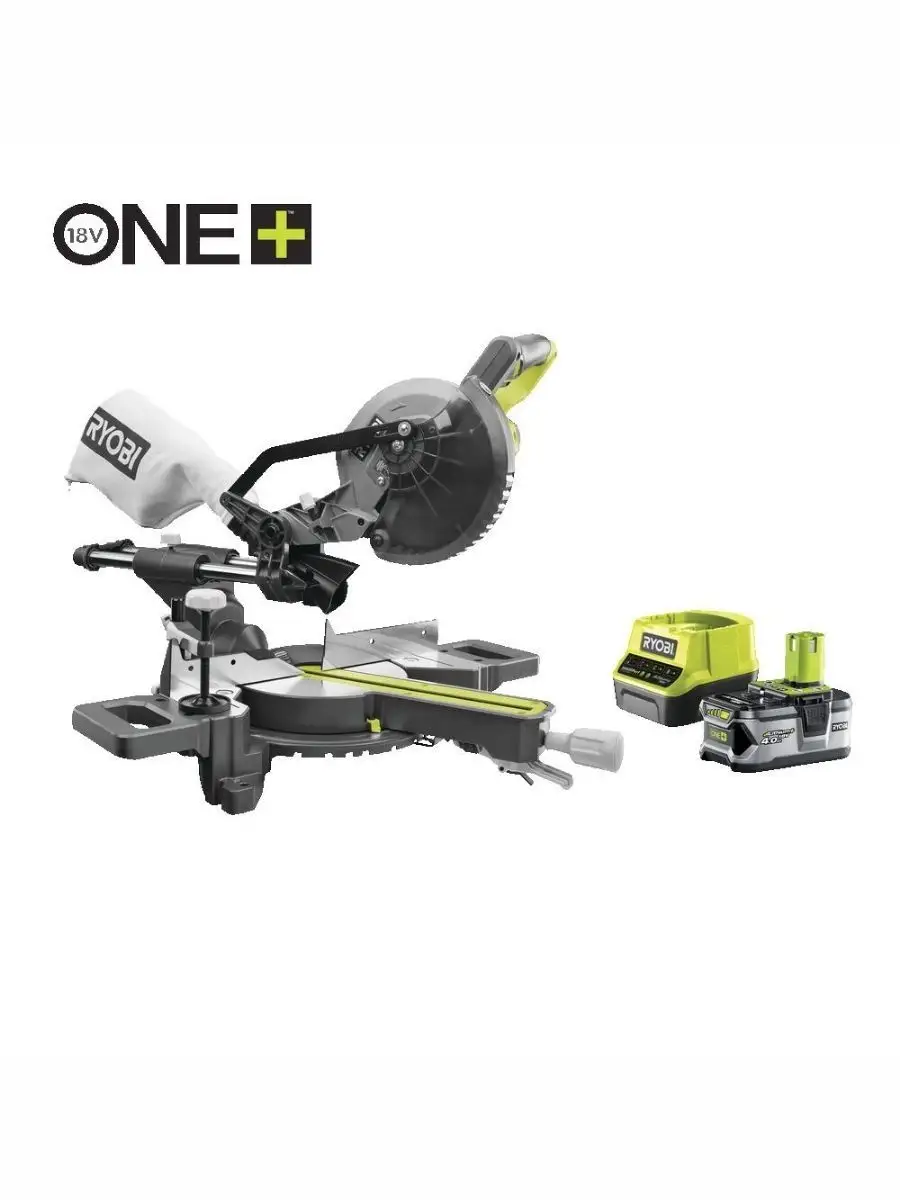 ONE + Торцовочная пила RMS18190-140G Ryobi 163598971 купить за 47 363 ₽ в  интернет-магазине Wildberries