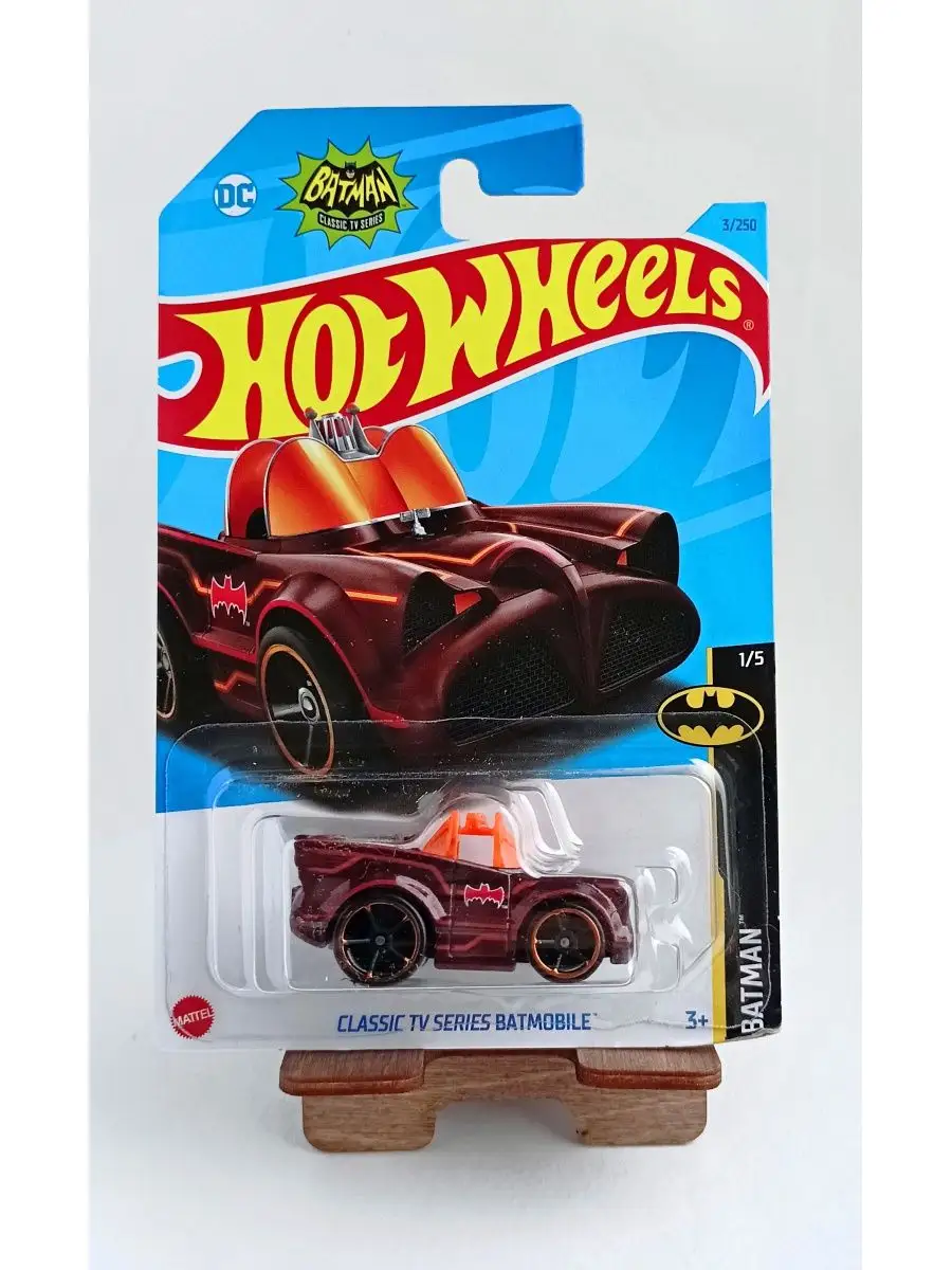 Машинка коллекционная Classic Batmobile/Batman Hot Wheels 163599061 купить  в интернет-магазине Wildberries