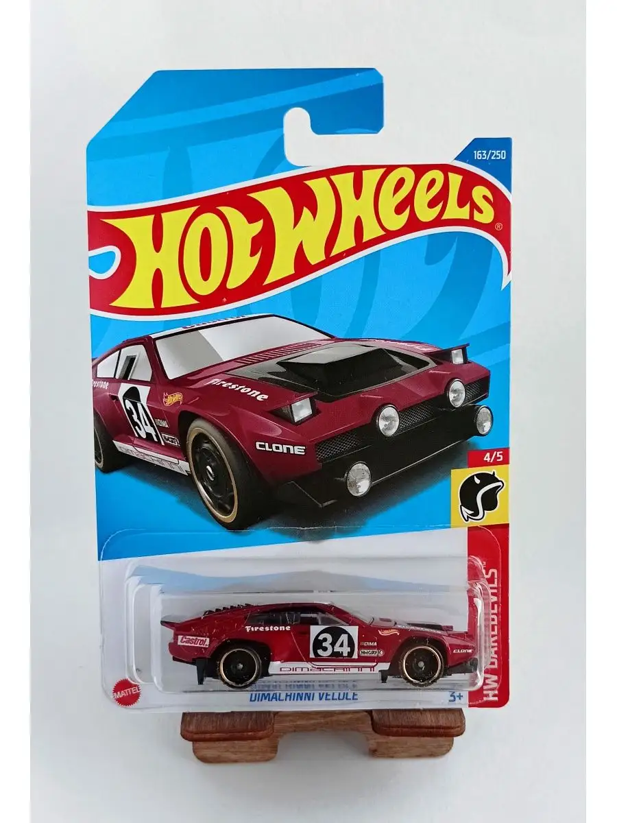 Машинка коллекционная Dimachinni Veloce/HW Daredevils Hot Wheels 163599063  купить в интернет-магазине Wildberries