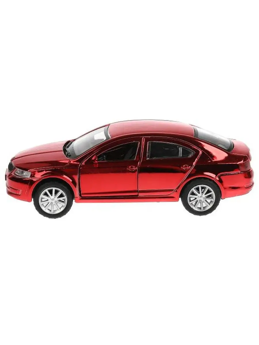 Модель машины Skoda Octavia, красный хром OCTAVIA-RD-CH Технопарк 163625743  купить за 651 ₽ в интернет-магазине Wildberries