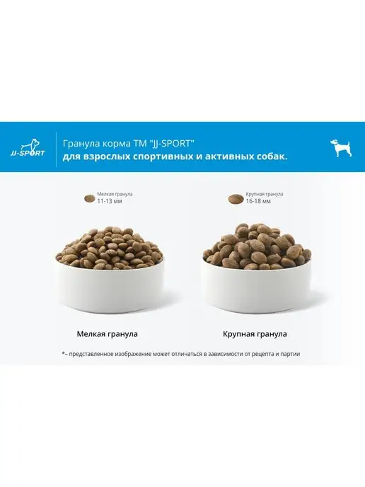 Сухой корм JJ-SPORT Живая Сила для собак, рыба, 0,4 кг, фото 7