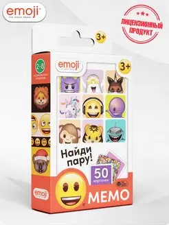 Настольная игра Мемо Emoji Kids Bay 163685102 купить за 365 ₽ в интернет-магазине Wildberries