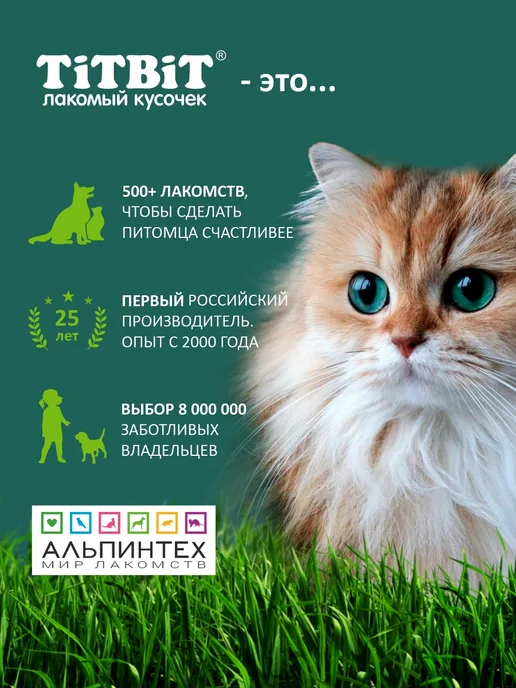 Titbit Лакомство для кошек Крем-суп с кусочками лосося 10г х 16 шт, 10 г, 16 шт, фото 7