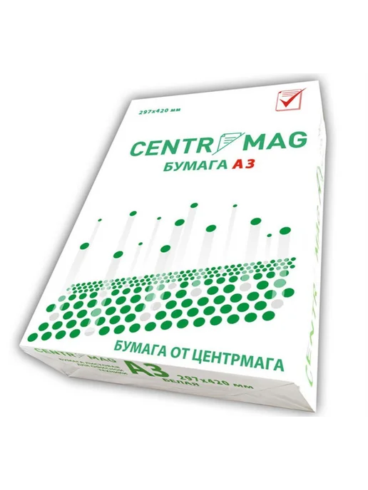 Бумага ЦентрМаг A3, 80 г/м², 500 листов