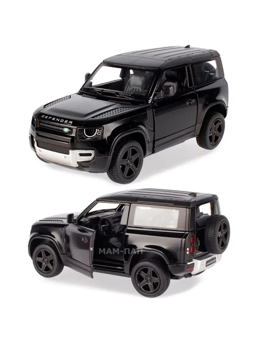 KINSMART Машинка металлическая Kinsmart 1:36 Land Rover Defender 90