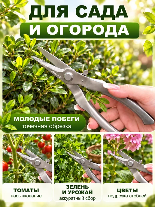 Gebbert Ножницы садовые для бумажной лозы для сада и флориста, вариант, фото 2