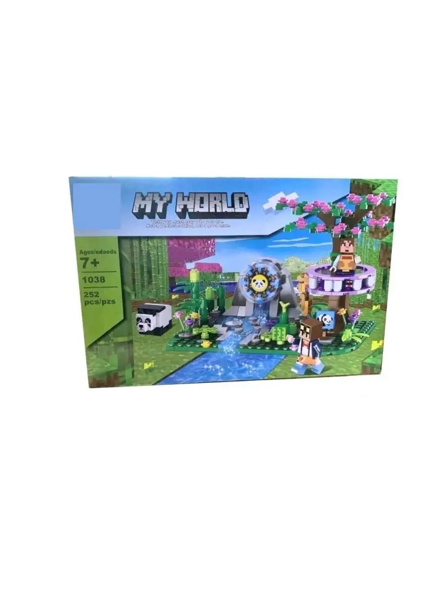 Конструктор Minecraft Водяная мельница Конструктор My World 163767229  купить за 857 ₽ в интернет-магазине Wildberries