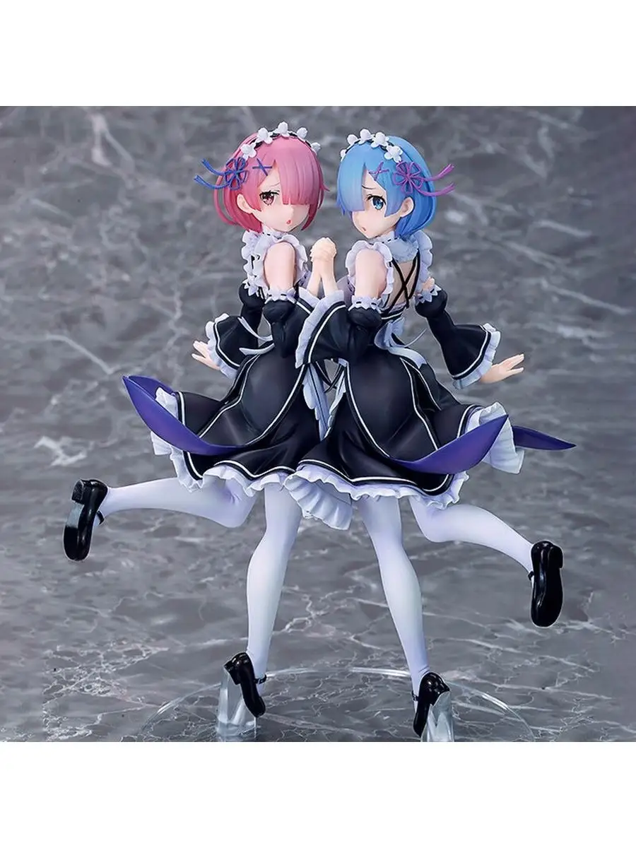 Аниме Фигурка Рем и Рам Re:Zero 163790580 купить за 4 312 ₽ в  интернет-магазине Wildberries