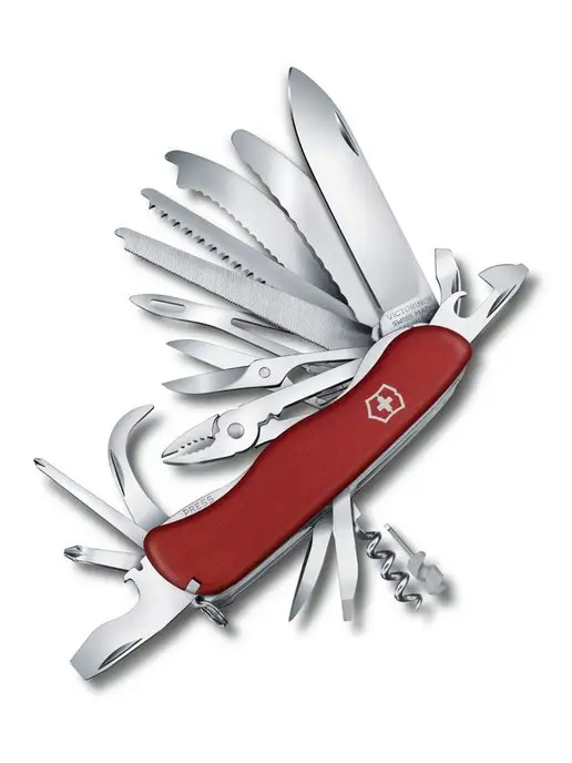 Victorinox Нож перочинный WorkChamp XL (31 функций), красный