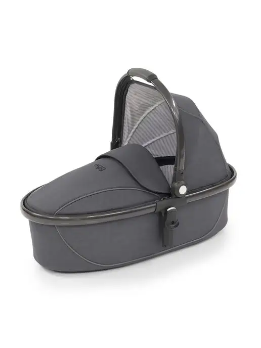 EGG Люлька Carrycot Quantum Grey & Gun Metal Frame