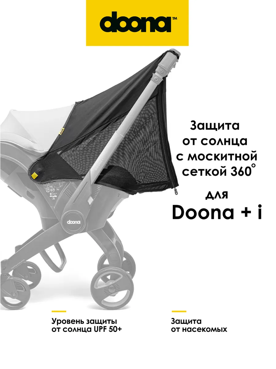 Защита от солнца с москитной сеткой