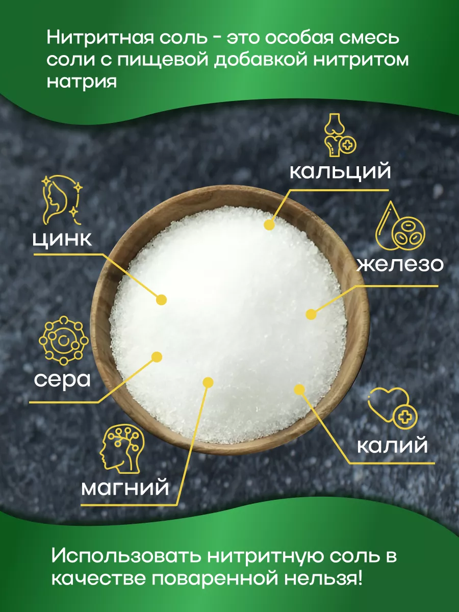 Нитритная соль. Польза и вред, для чего используется, применение и свойства