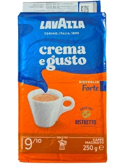 Кофе молотый Лавацца Crema E Gusto Forte 250г Lavazza 163871131 купить за 518 ₽ в интернет-магазине Wildberries