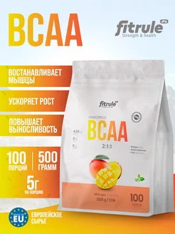 BCAA В порошке Смесь Аминокислотная БЦАА 500гр Манго FitRule 163875824 купить за 1 085 ₽ в интернет-магазине Wildberries