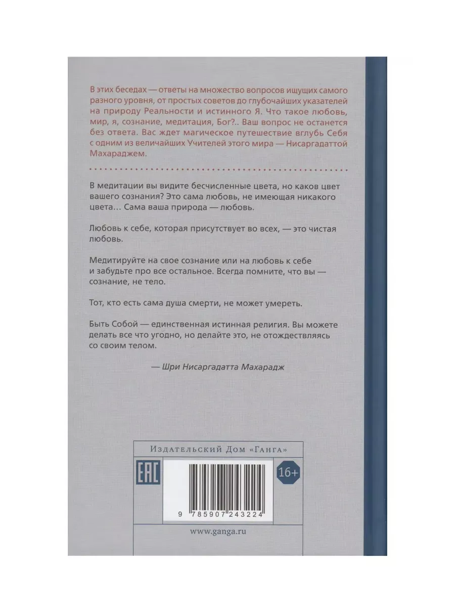 Любовь к себе. Прямые указатели на Реальность Изд. Ганга 163901591 купить  за 1 293 ₽ в интернет-магазине Wildberries