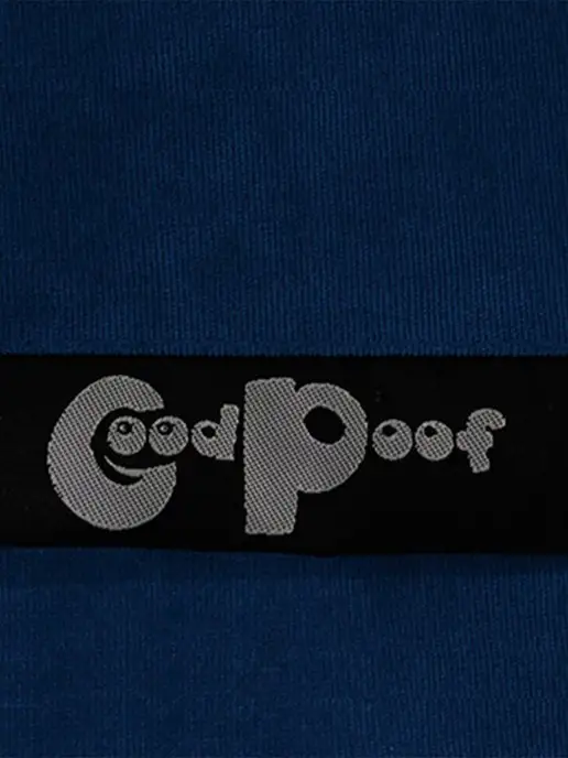 Goodpoof Кресло мешок XXL Вельвет, синий, фото 2