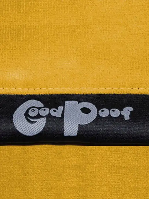 Goodpoof Кресло-мешок Груша Вельвет XXXXL, желтый, фото 2