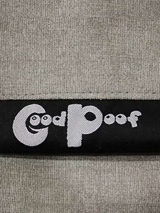 Goodpoof Кресло мешок XXXXL Вельвет, серый, фото 2