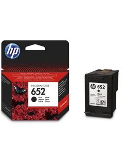 Картридж для принтера струйного и МФУ HP 652 черный HP 163918607 купить за 1 578 ₽ в интернет-магазине Wildberries