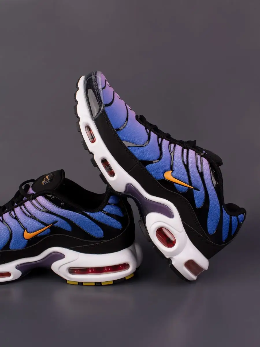 Nike air max 2024 plus purple and orange