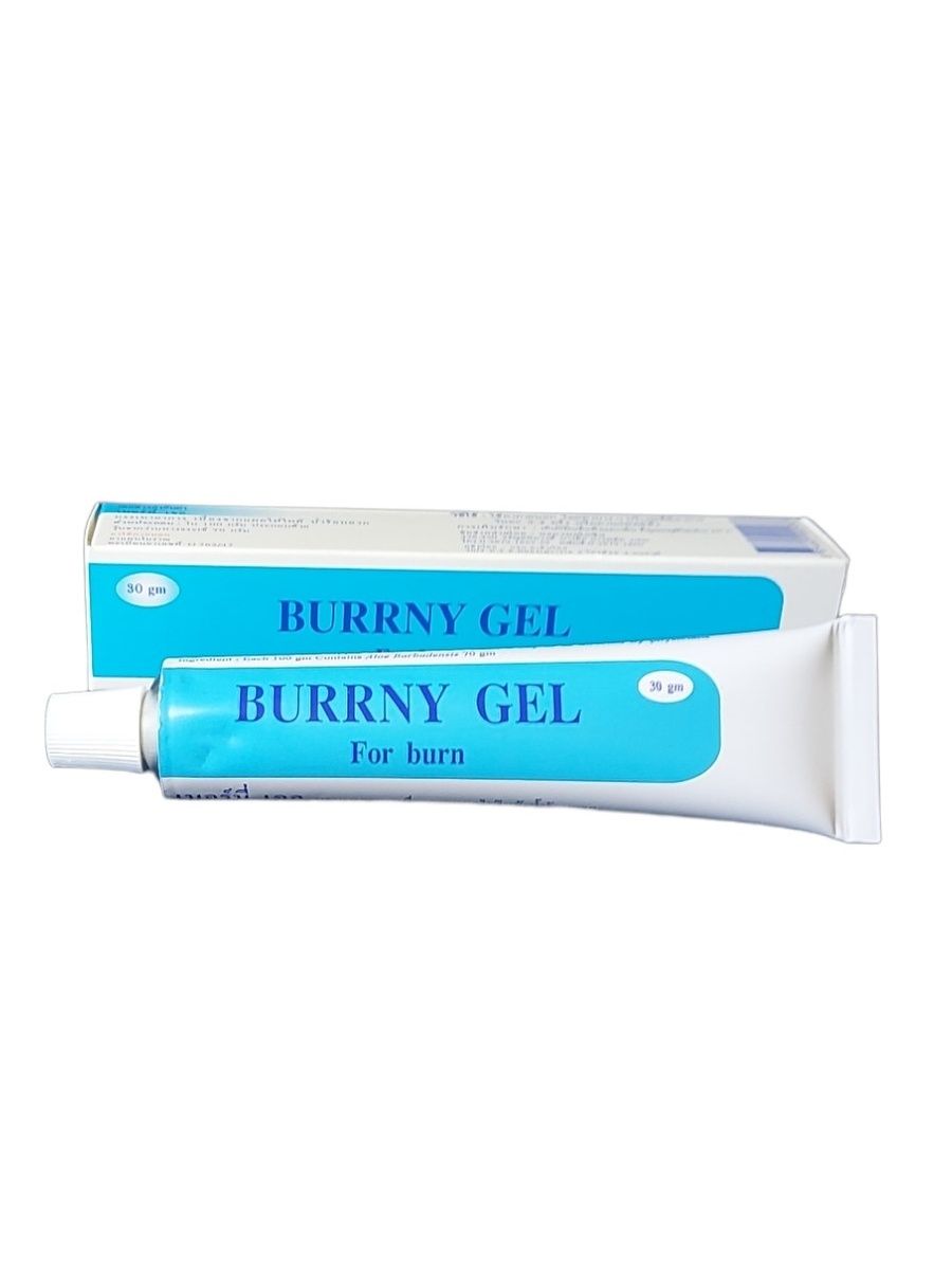 Тайский гель Burrny Gel. Гель от ожогов Burrny Gel.