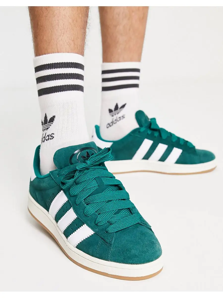 Adidas campus best sale womens green