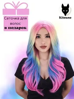 Парик Kitsune 163993117 купить за 2 414 ₽ в интернет-магазине Wildberries