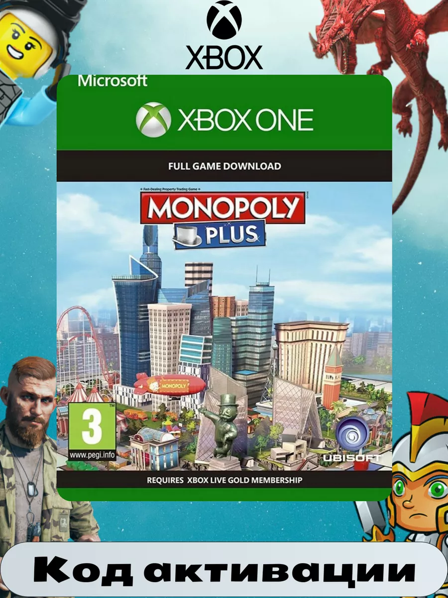 Игра MONOPOLY PLUS. Xbox ключ Xbox 164009894 купить за 520 ₽ в  интернет-магазине Wildberries