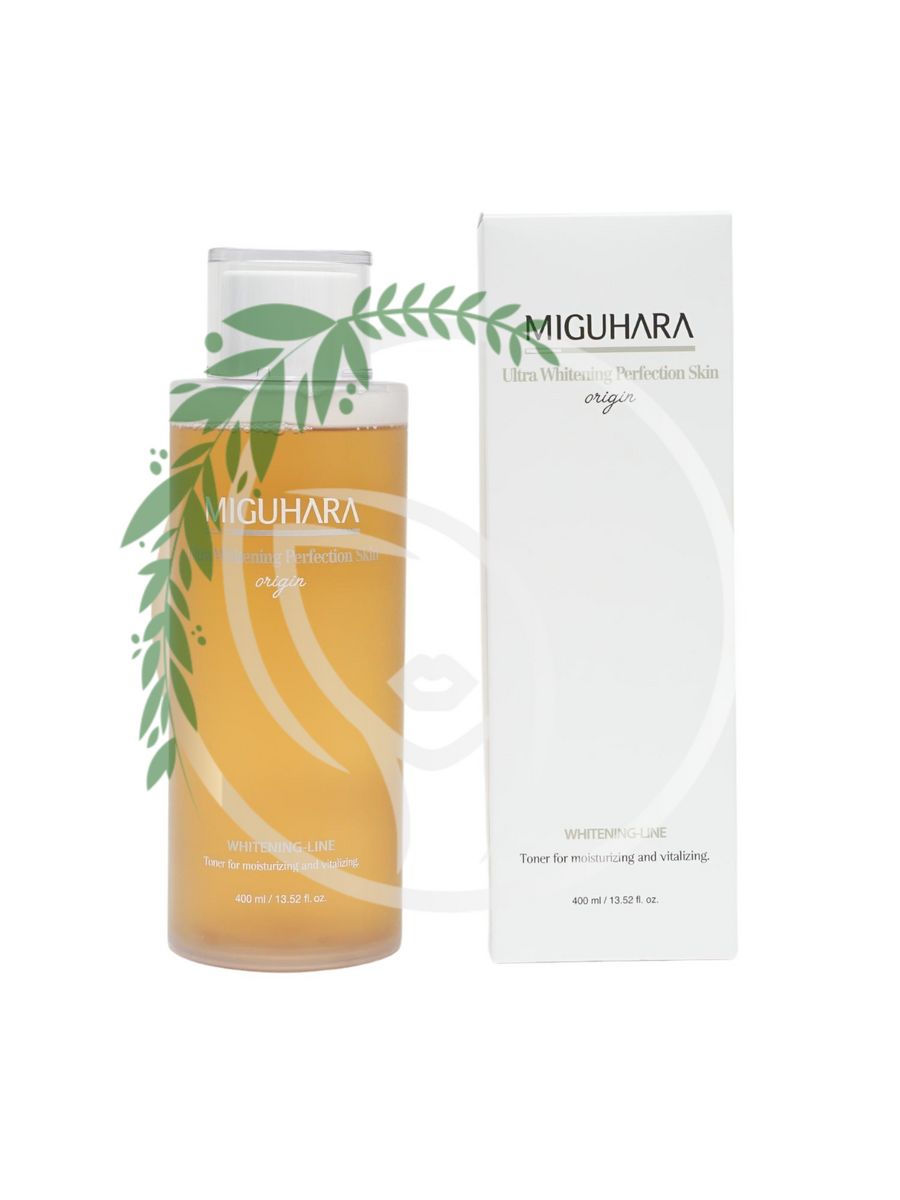 Miguhara тоник. Тоник Miguhara для лица. Тонер Miguhara с ниацинамидом. Miguhara Ultra Whitening perfection Skin Original.