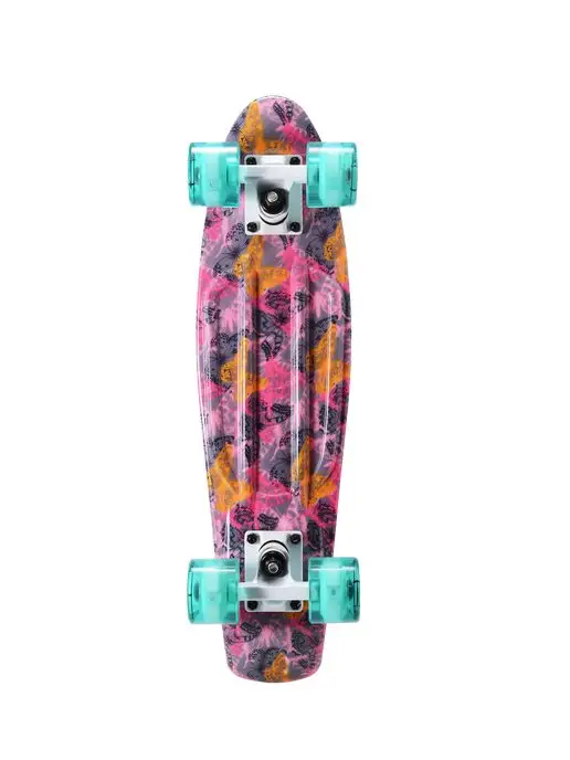 Scooterking Скейтборд пластиковый penny board доска для катания, фиолетовый, фото 2
