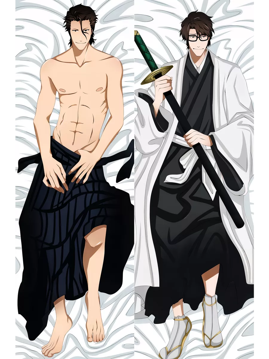 Дакимакура Блич Aizen Sousuke 205х65 см dakimakura17 164050247 купить за 7  789 ₽ в интернет-магазине Wildberries