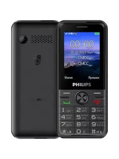 Мобильный телефон Philips Xenium E6500 Black Philips 164057768 купить за 3 158 ₽ в интернет-магазине Wildberries