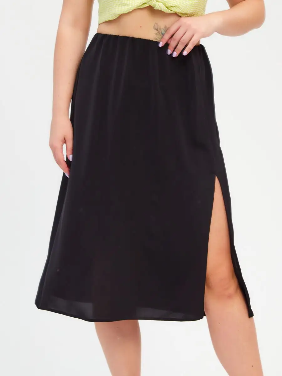 юбка с пайетками для полных женщин