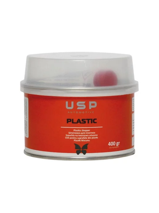 USP Automotive Шпатлевка автомобильная для пластика USP Plastic 0,4 кг, 400 г, фото 2
