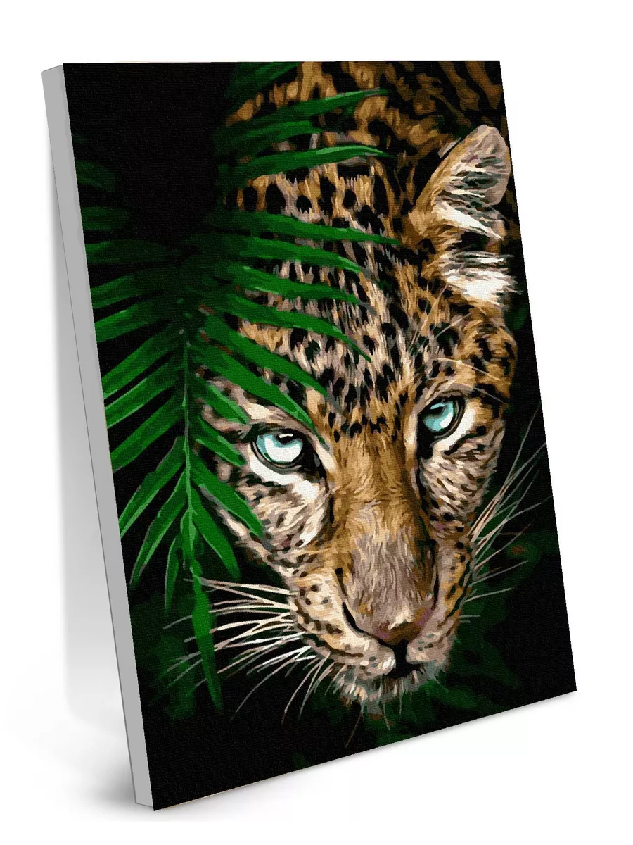 Набор для вышивания «Dimensions» 35300-70 DMS Leopard in Repose (Отдыхающий леопард)