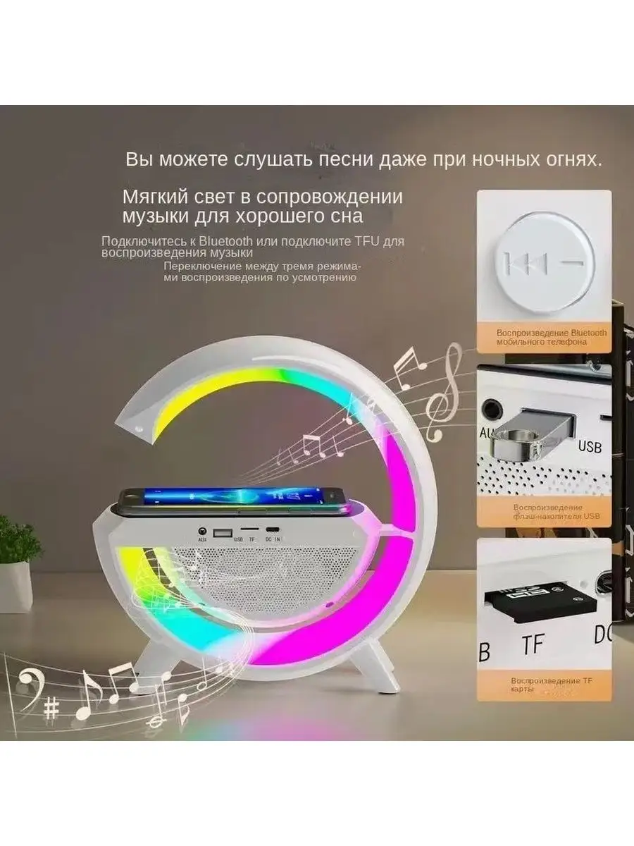 Led лампа настольная светодиодная с зарядкой Уютный дом 164111214 купить за  694 ₽ в интернет-магазине Wildberries