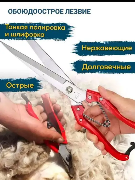 Master New Профессиональные ручные ножницы для стрижки длина 26 см, вариант, фото 3