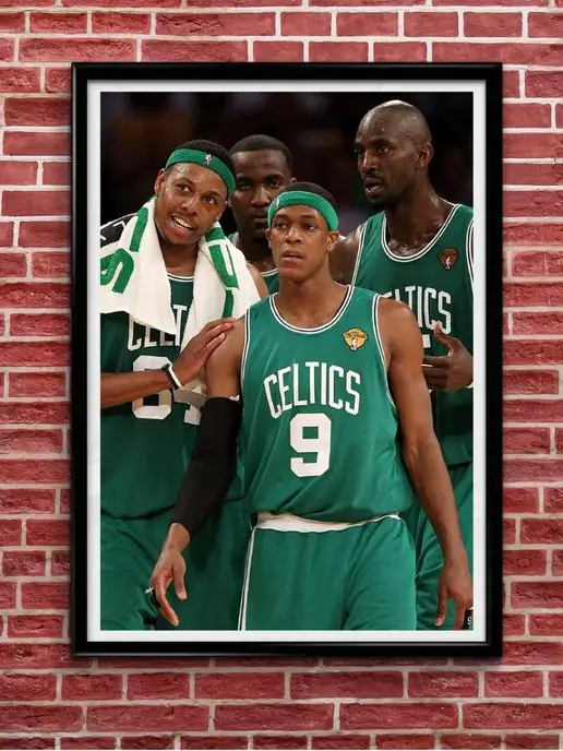 Poster Maniac Плакат, Постер Boston Celtics (А3 постер на стену)