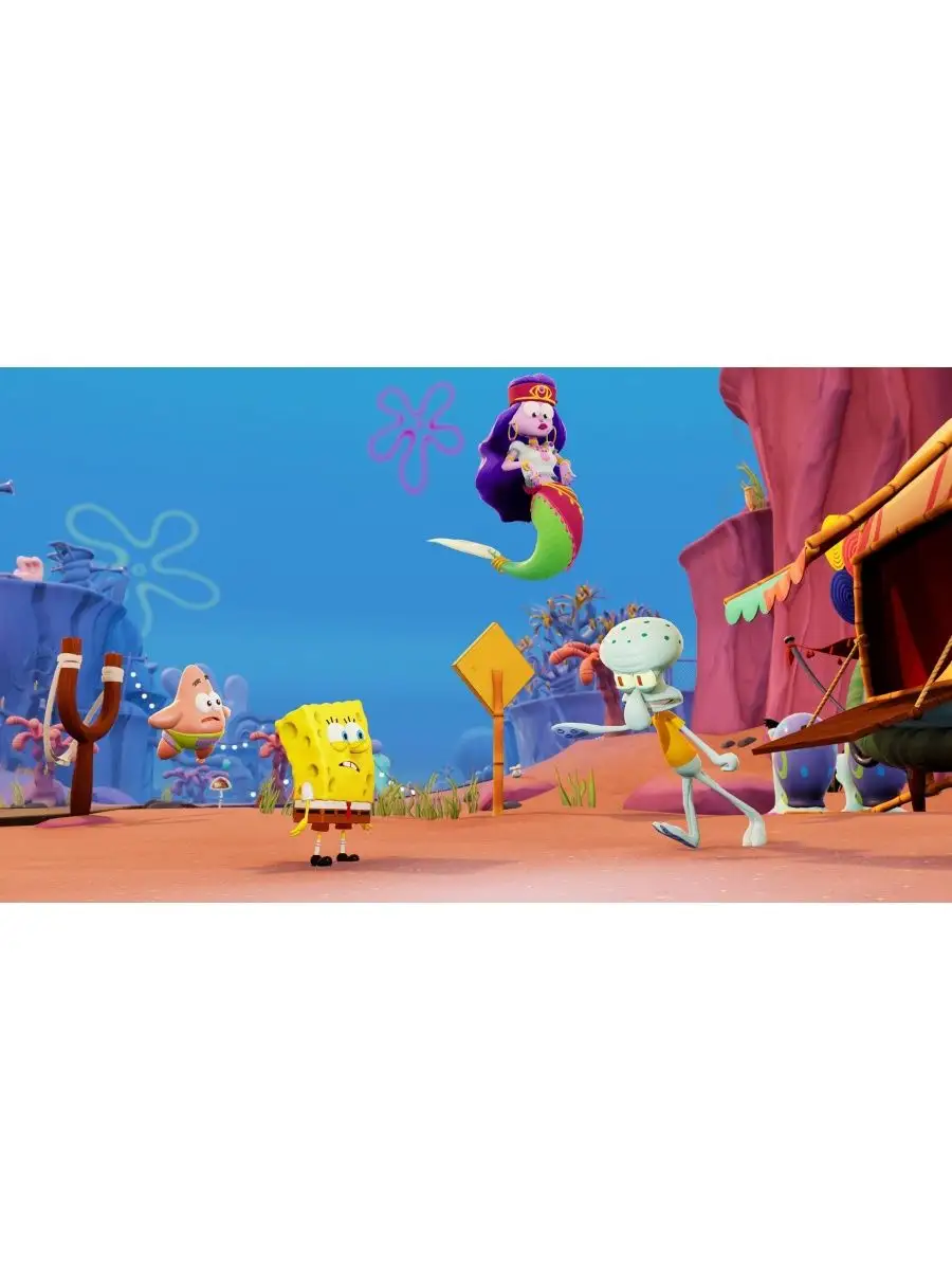 Игра SpongeBob SquarePants: The Cosmic Shake (PS4) igrushek.net 164267277  купить в интернет-магазине Wildberries