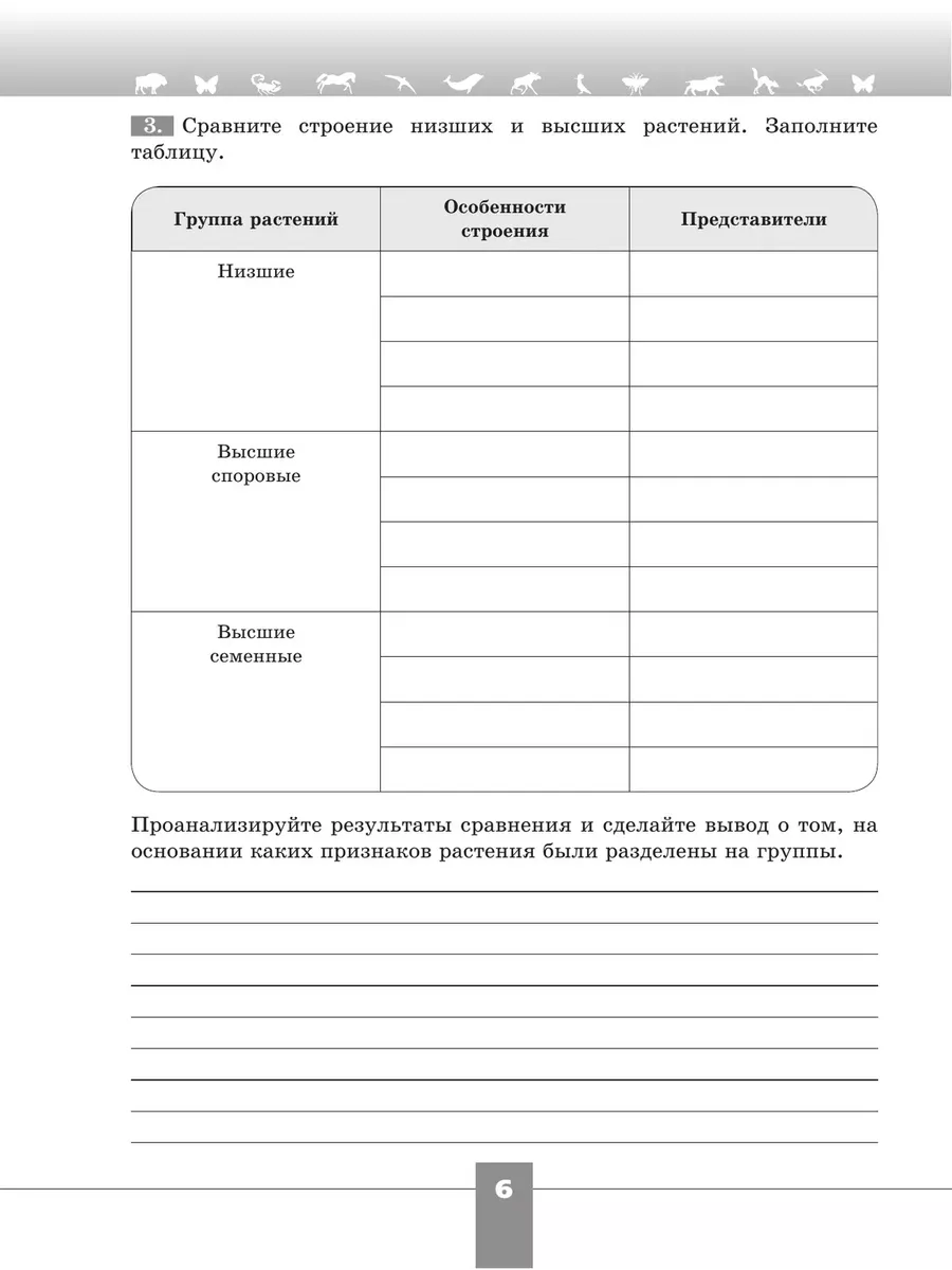 Пасечник. Биология. Рт 6кл Базовый уровень ФГОС Просвещение 164274969  купить за 403 ₽ в интернет-магазине Wildberries